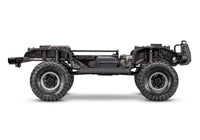 [Motor] Traxxas TRX-4 Pathfinder - şasi yandan görünüm iç mekanik ve süspansiyon detayı