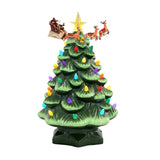 Mr. Christmas Ceramic Nostalgic Tree - Santa