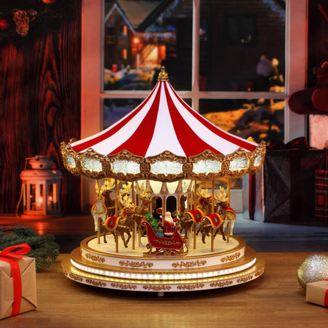 Mr. Christmas 43cm Regal Christmas Carousel