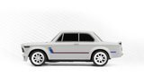 HPI nano-TTR BMW 2002 Turbo Beyaz 1/64 RC araba - yan profil