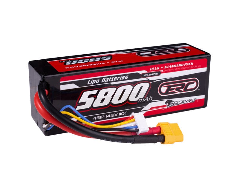 5800mAh 14.8V 4S 110C ERC Plus Lipo Batarya ( Traxxas Konektör)