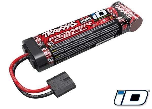 Traxxas 3300mAh 8.4V 7-cell flat NiMH Battery, Series 3 Power Cell