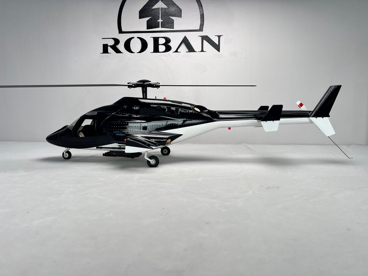 Roban 470 Airwolf RTF Scale RC Helikopter - sol yan profil