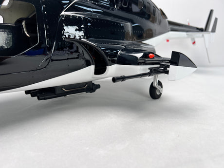 Roban 470 Airwolf RTF - silah podları ve retract iniş takımı detayı