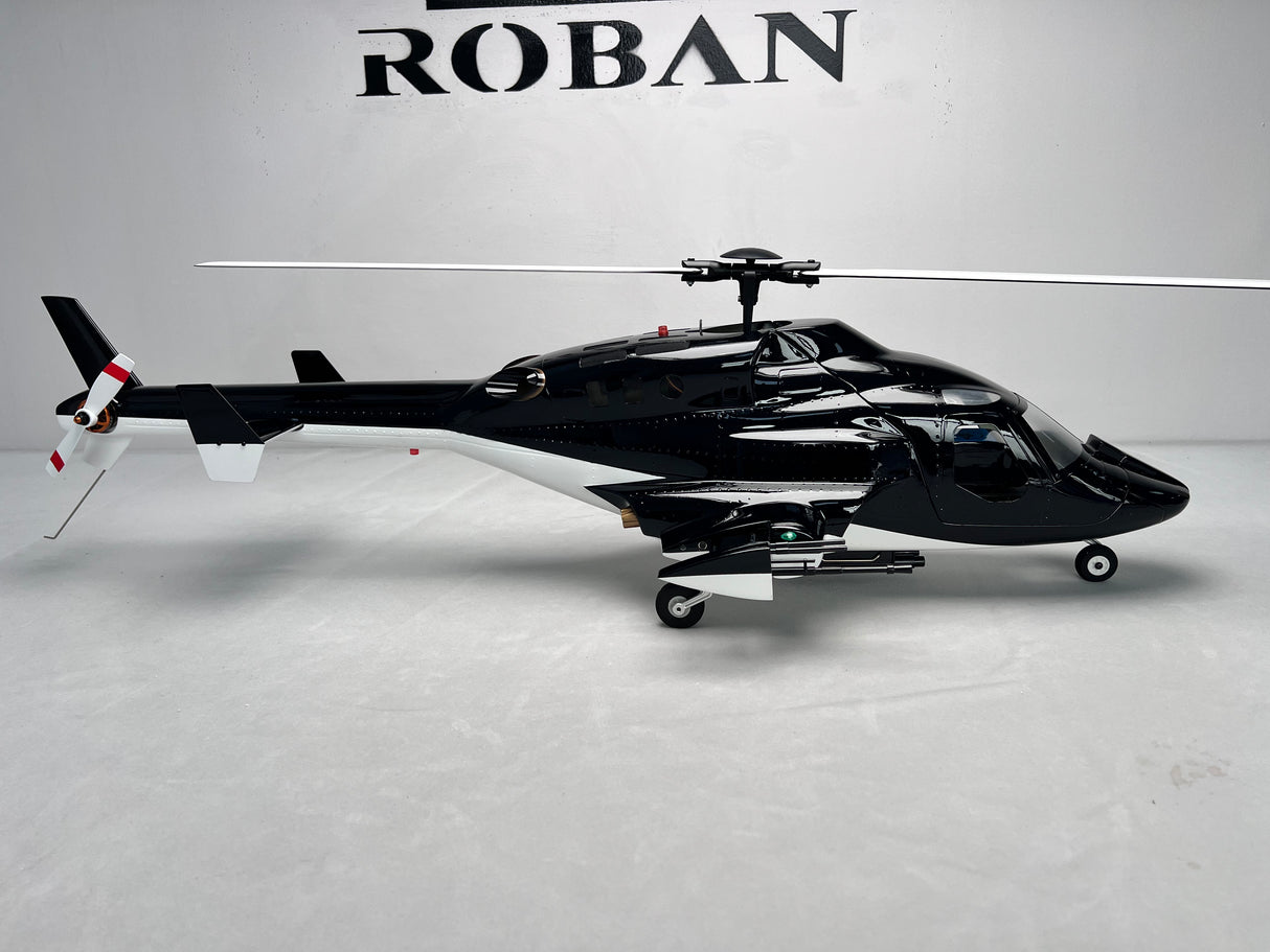 Roban 470 Airwolf RTF Scale RC Helikopter - sağ yan profil