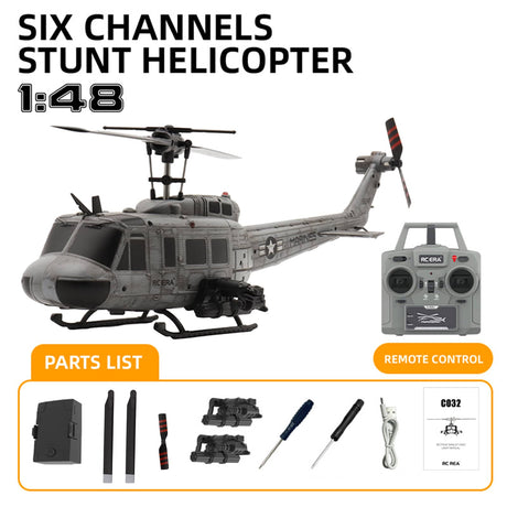 RC ERA C032 UH1 Green - RC Helikopter
