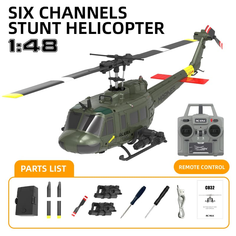 ホビーラジコン RC ERA c032 RC ERA C032 UH1 - RTF RC Helikopter – Büyüklere Oyuncaklar