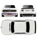 HPI nano-TTR BMW 2002 Turbo 1/64 Beyaz RTR - Uzaktan Kumandalı Mini Araba