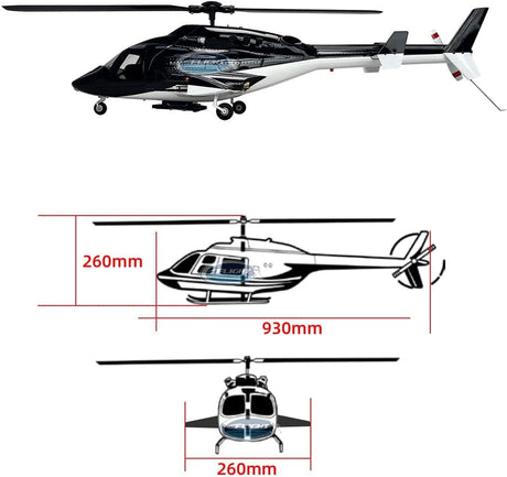Roban 470 Airwolf RTF