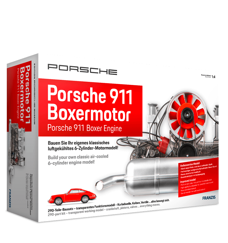 Franzis Porsche 911 Boxer Motor Kiti