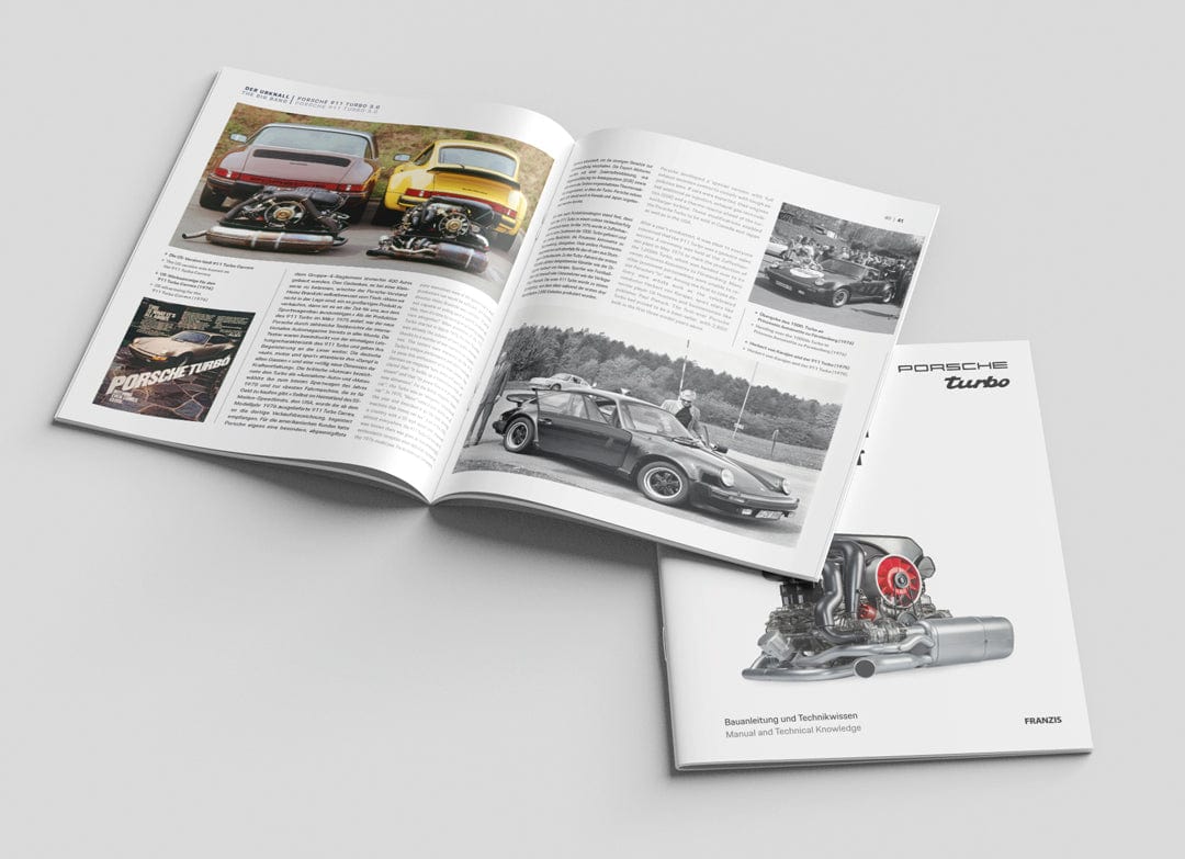 Franzis Porsche 911 Boxer Turbo Motor Kiti