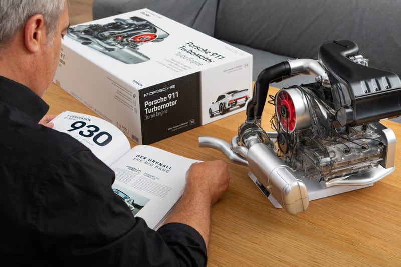 Franzis Porsche 911 Boxer Motor - Tam Fonksiyonlu Motor Maketi