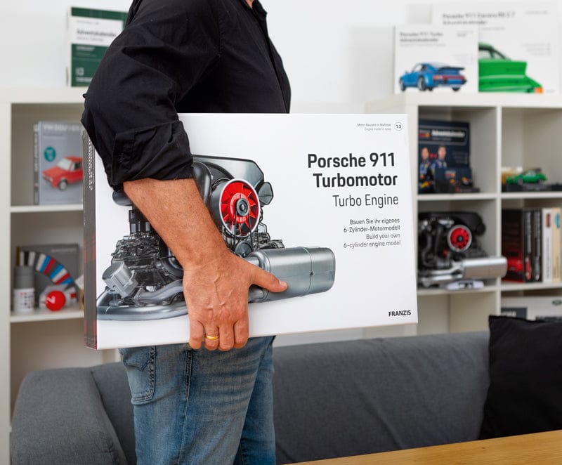 Franzis Porsche 911 Boxer Turbo Motor Kiti