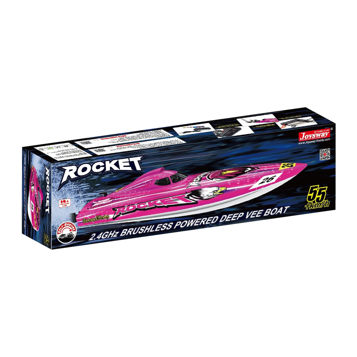 Joysway Rocket V2 Fırçasız Motorlu RTR RC Tekne