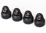 Shock caps (black) (4) (assembled with hollow balls)