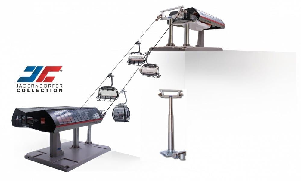 Jägerndorfer Uni-G Pro Teleferik Seti + Ek Ara Destek