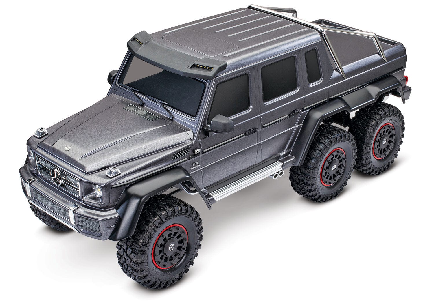 タミヤ g601 メルセデスベンツ G63 AMG 6×6 モンスタートラック風 Traxxas Mercedes-Benz G63 AMG 6x6 - TRX6 - RC Car – Büyüklere