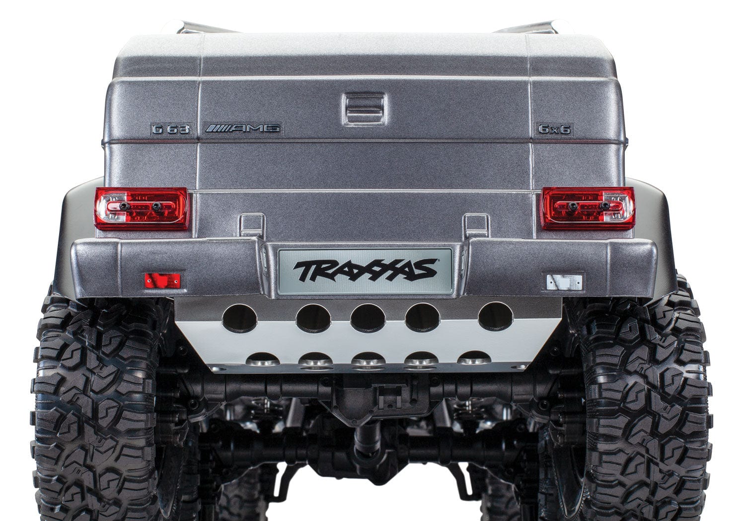 [Detay] Traxxas G63 6x6 - arka stop lambaları ve tampon yakın çekim