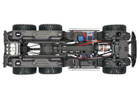 [Motor] Traxxas G63 6x6 - şasi üstten görünüm, elektronik yerleşimi