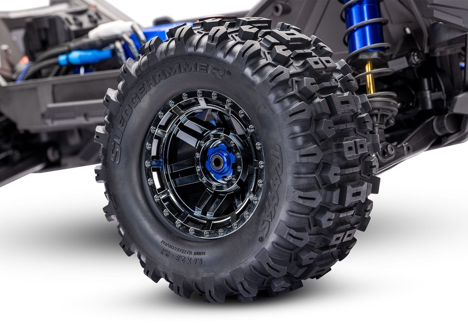[Detay] Traxxas Maxx Ultimate - Sledgehammer 2.8 jant ve lastik yakın