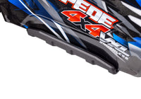 [Detay] Traxxas Stampede VXL-3S - Mavi kaporta yan koruyucu nerf bar yakın çekim