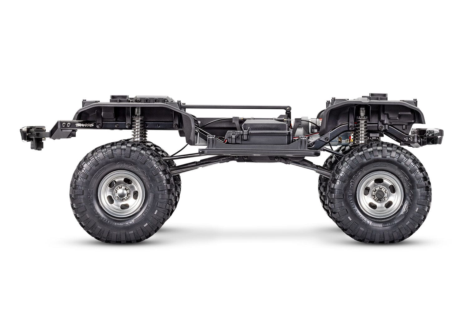 [Motor] Traxxas F-150 Ranger - çıplak şasi yan profil