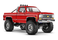 [Dış] Traxxas TRX-4M K10 - Kırmızı stüdyo ön çeyrek görünümü
