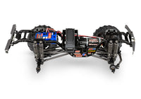 [Motor] Traxxas TRX-4MT K10 - Şasi yan görünüm, Titan 180 motor ve elektronik detayları