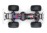 [Motor] Traxxas TRX-4MT F-150 - Şasi üstten genel görünüm sürüş sistemi ve elektronik yerleşim