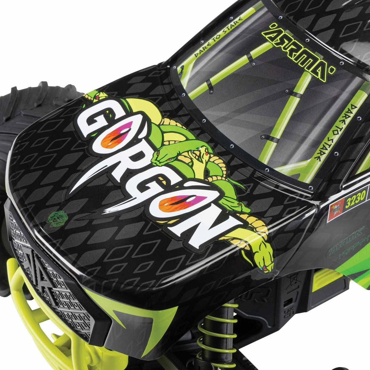 ARRMA RC 1/10 Gorgon 4X2 Monster Truck RTR