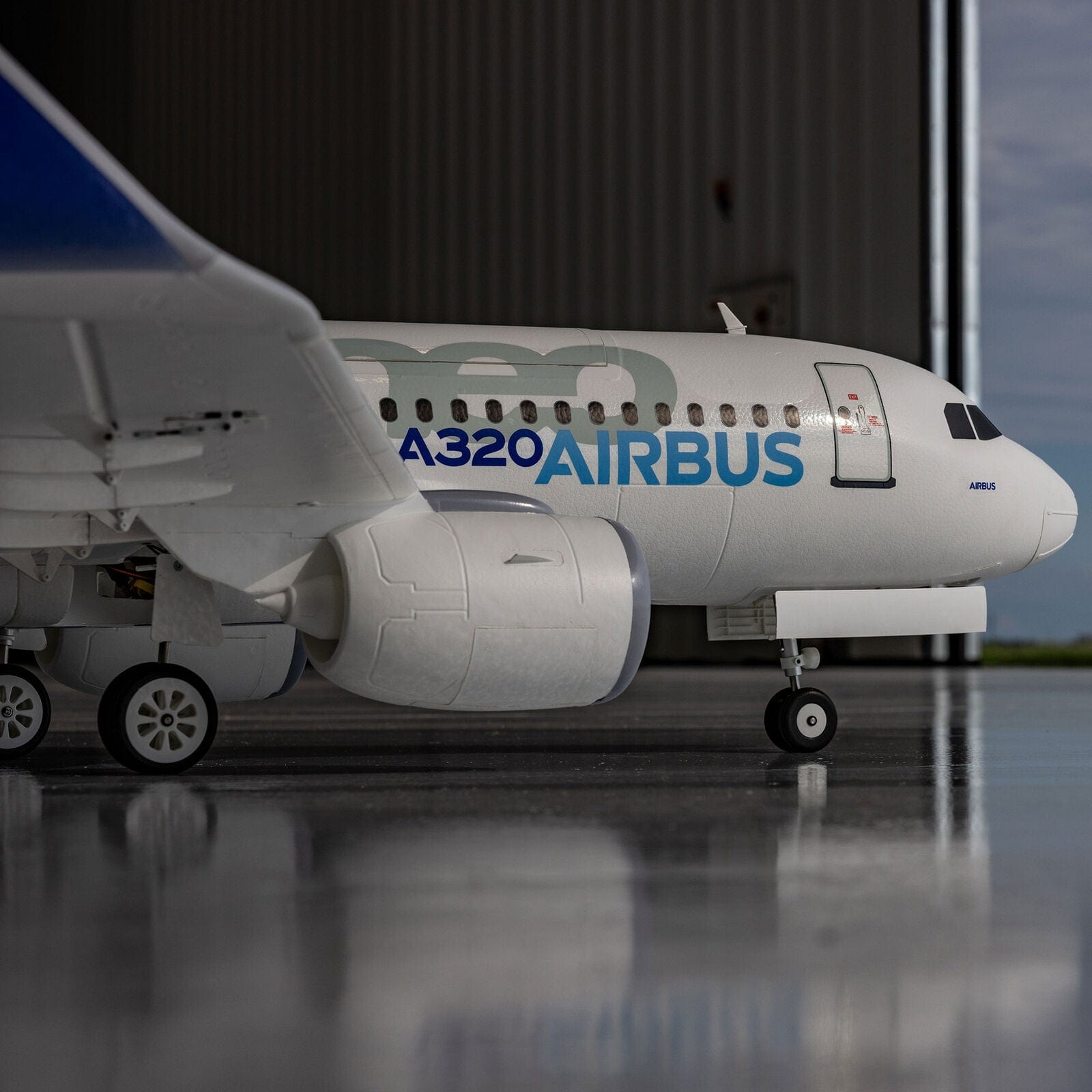 E-Flite Airbus A320neo Twin 64mm EDF BNF Basic (AS3X+ SAFE Select