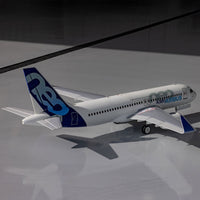 [Havada] E-Flite Airbus A320neo Twin 64mm EDF - Alttan uçuş çekimi, bulutlu gökyüzü