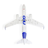 [Dış] E-Flite Airbus A320neo Twin 64mm EDF - Üstten kuşbakışı görünüm, kanat yapısı