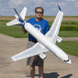 E-Flite Airbus A320neo Twin 64mm EDF BNF Basic (AS3X+ SAFE Select)