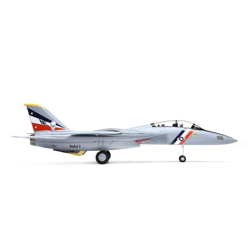 [Dış] E-flite F-14 Tomcat Twin 40mm EDF - stüdyo sağ profil görünümü