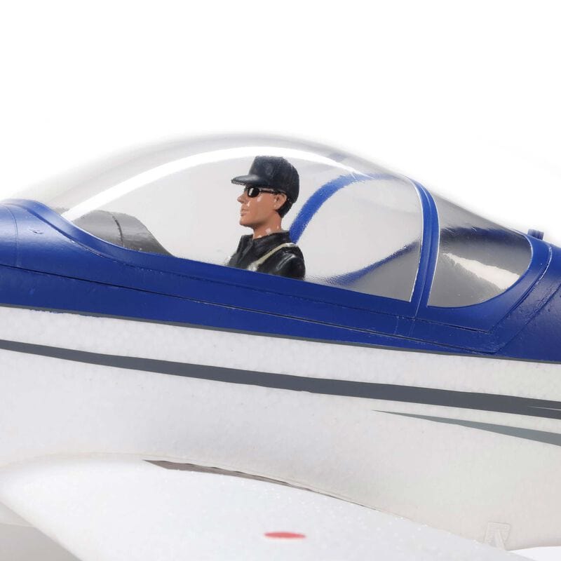 [Detay] E-Flite RV-7 1.1m - Kokpit ve pilot figürü yakın çekim