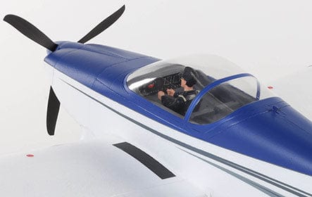 [Detay] E-Flite RV-7 1.1m - Burun ve kokpit üstten yakın çekim