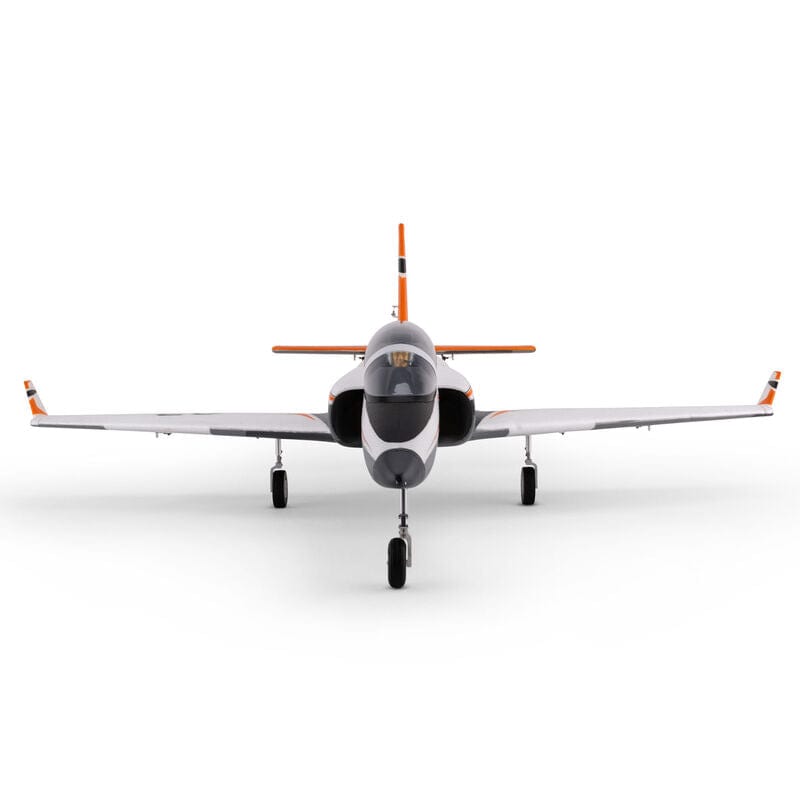 [Dış] E-flite Viper 70mm EDF Jet - Önden görünüm, iniş takımları açık