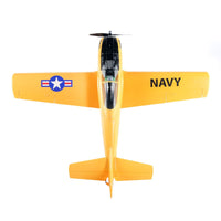 [Dış] E-flite T-28 Trojan 1.1m - Üstten arka görünüm, kuyruk ve kanat alt yüzeyi