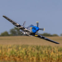 [Havada] E-flite P-51D Mustang 1.2m Cripes A'Mighty 3rd - Alçak geçiş, pervane dönüşü