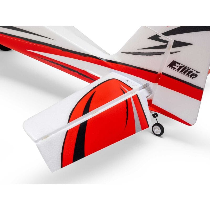 [Detay] E-flite Turbo Timber Evolution 1.5m - kuyruk bölümü ve dümen yakın çekim