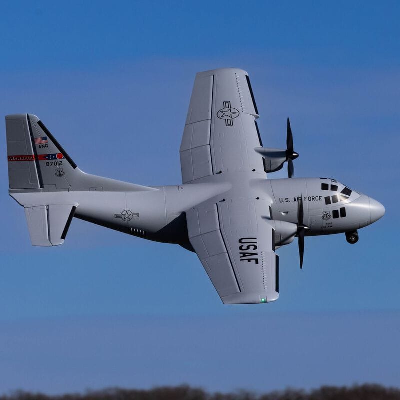 E-Flite EC-1500 Twin 1.5m BNF Basic - AS3X/SAFE Select