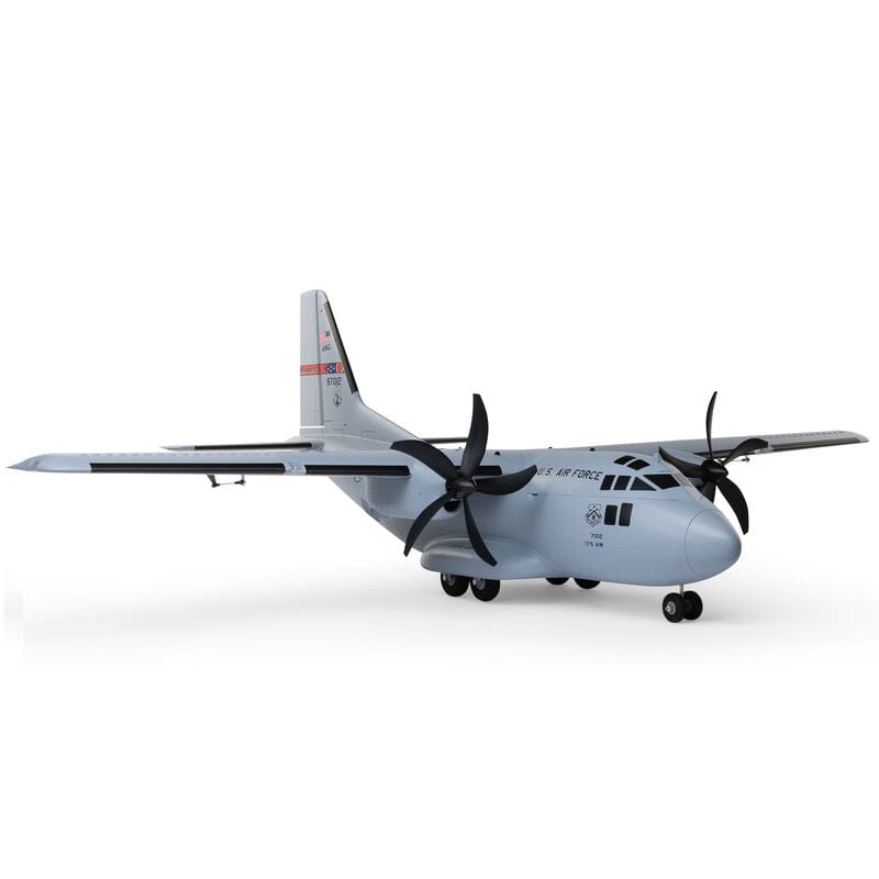 [Dış] E-flite EC-1500 Twin 1.5m - Stüdyo çekimi, sağ yandan USAF işaretleri