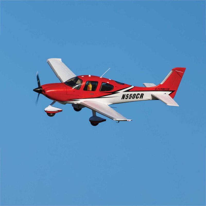 [Havada] E-Flite Cirrus SR22T 1.5m - Mavi gökyüzünde uçuş