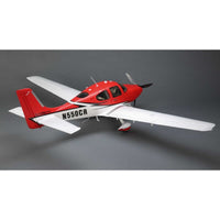 [Dış] E-Flite Cirrus SR22T 1.5m - Stüdyo 3/4 ön sol görünüm