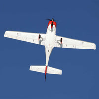 [Havada] E-Flite Cirrus SR22T 1.5m - Alt kısım görünümü ile uçuş