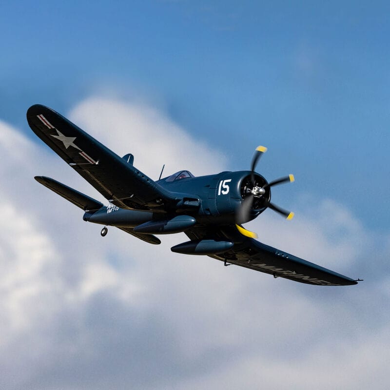 F4U-4 Corsair 1.2m BNF Basic - AS3X & SAFE Select