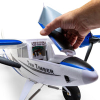 [Motor] E-Flite Twin Timber 1.6m - Batarya bölmesi kapağı açılış ve elektronik erişim