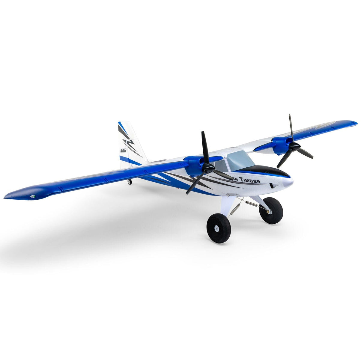 E-flite Twin Timber 1.6m BNF Basic - AS3X/SAFE Select