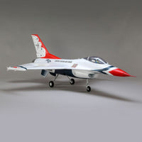 [Dış] E-flite F-16 Thunderbirds 70mm EDF - Sağ yandan görünüm, stüdyo çekimi